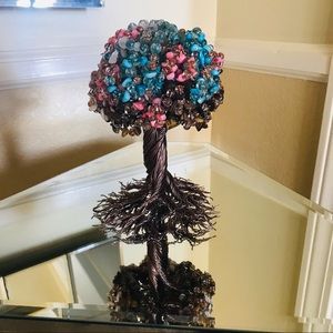 Bead and gem chip tree-15% off